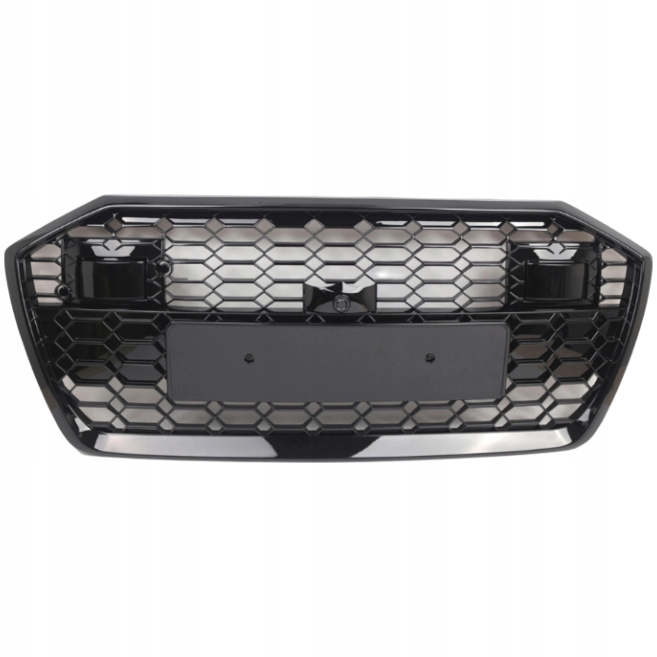 Audi A6 C8 2019-2022 Maska Chladiče Nárazníku Mřížka Rs Look Černá