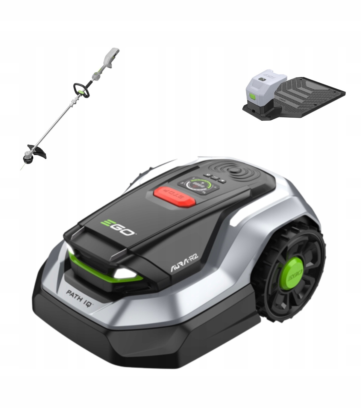 Ego Power+ Robot koszący AURA-R2 do 1500m2 RMR1500E z podkaszarką ST1300E-S
