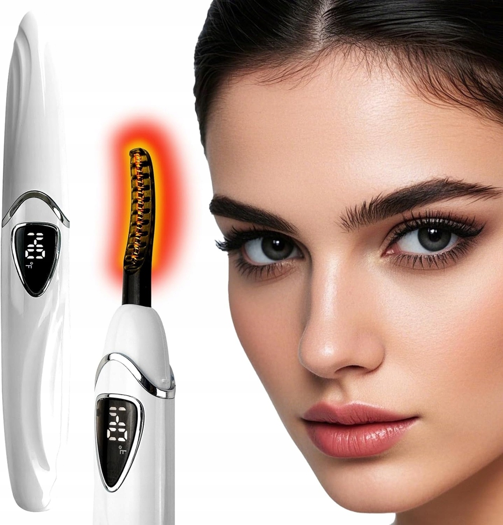 Elektrická Vyhřívaná Řasenka Pro Natočení Řas S Dlouhotrvajícím Efektem