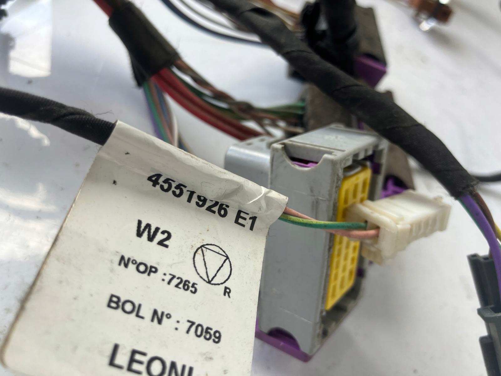 bundle seat left front PEUGEOT 508 and electrical GRZANY