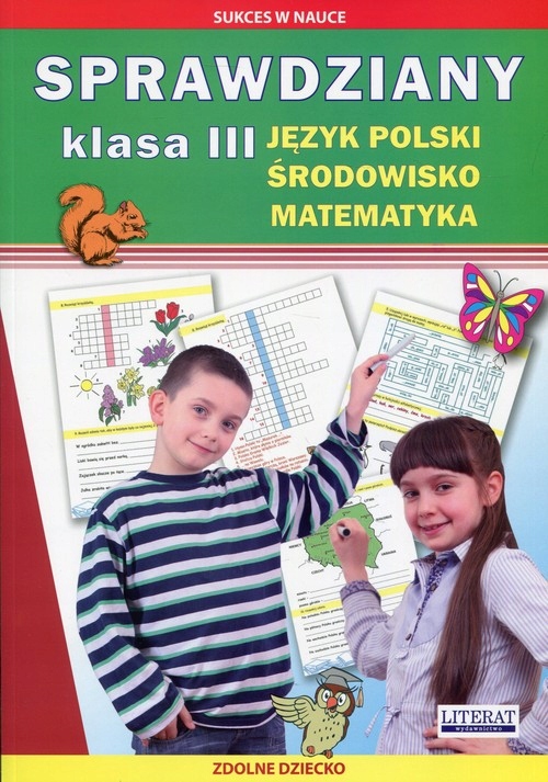 Sprawdziany kl.3 J. polski. Środowisko. Matematyka