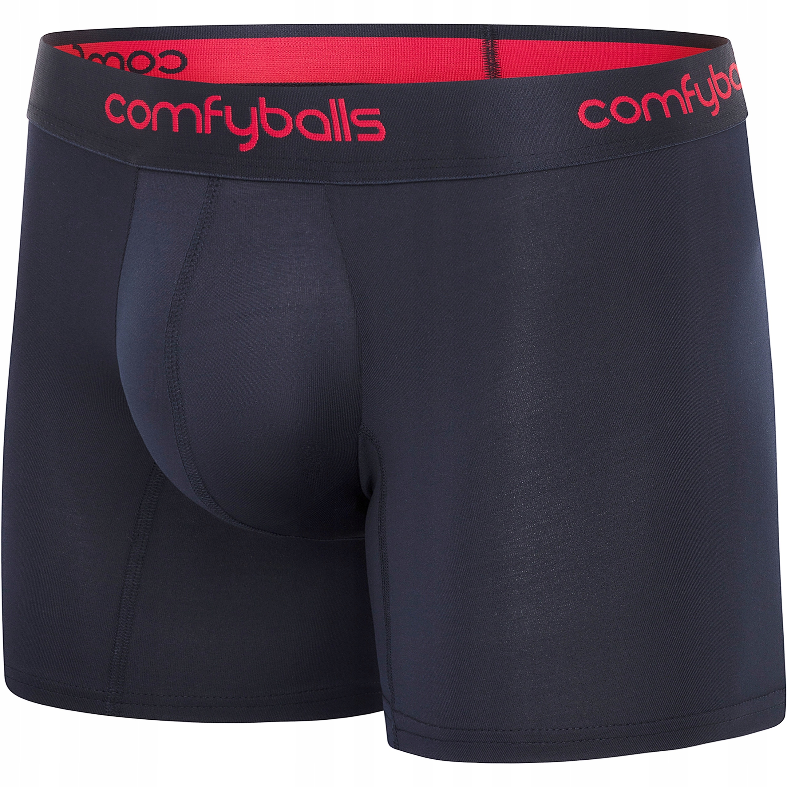 Bokserki Męskie Sportowe do Biegania Comfyballs Long Performance Navy M