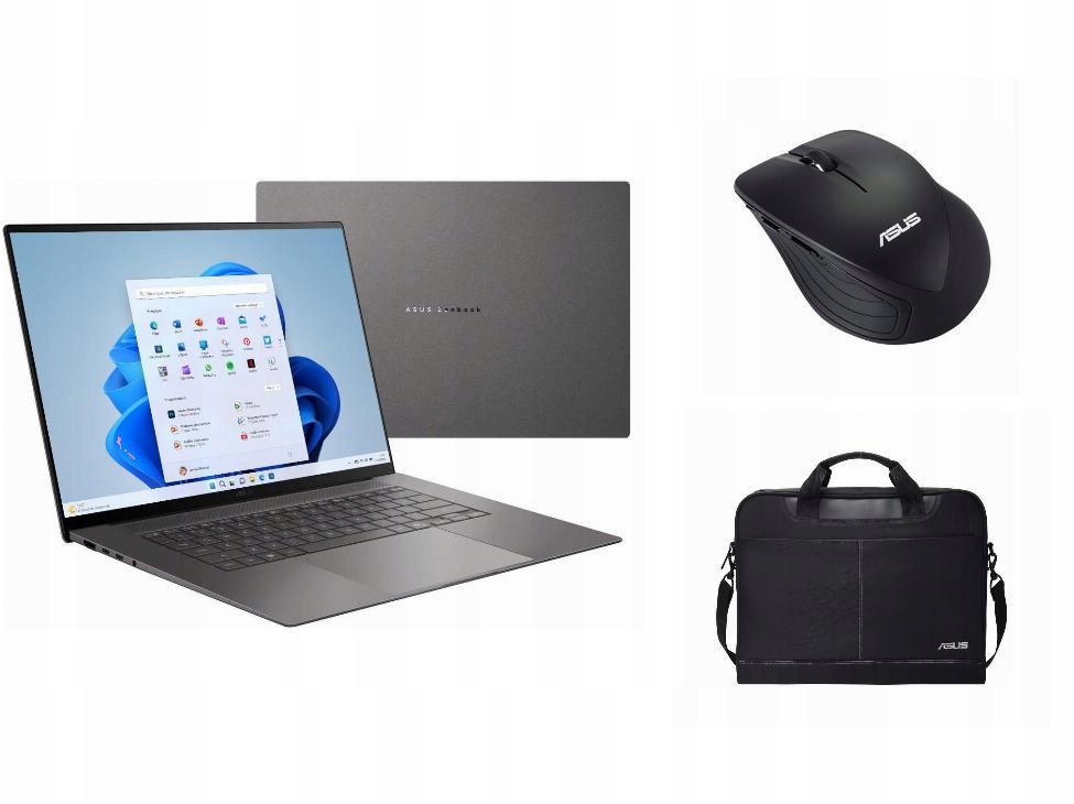 Laptop Asus Windows 11 Home Amd Ryzen Ai Torba Asus Myszka Asus!