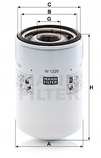 Mann-Filter в 1226 фільтр, робоча Сантехніка