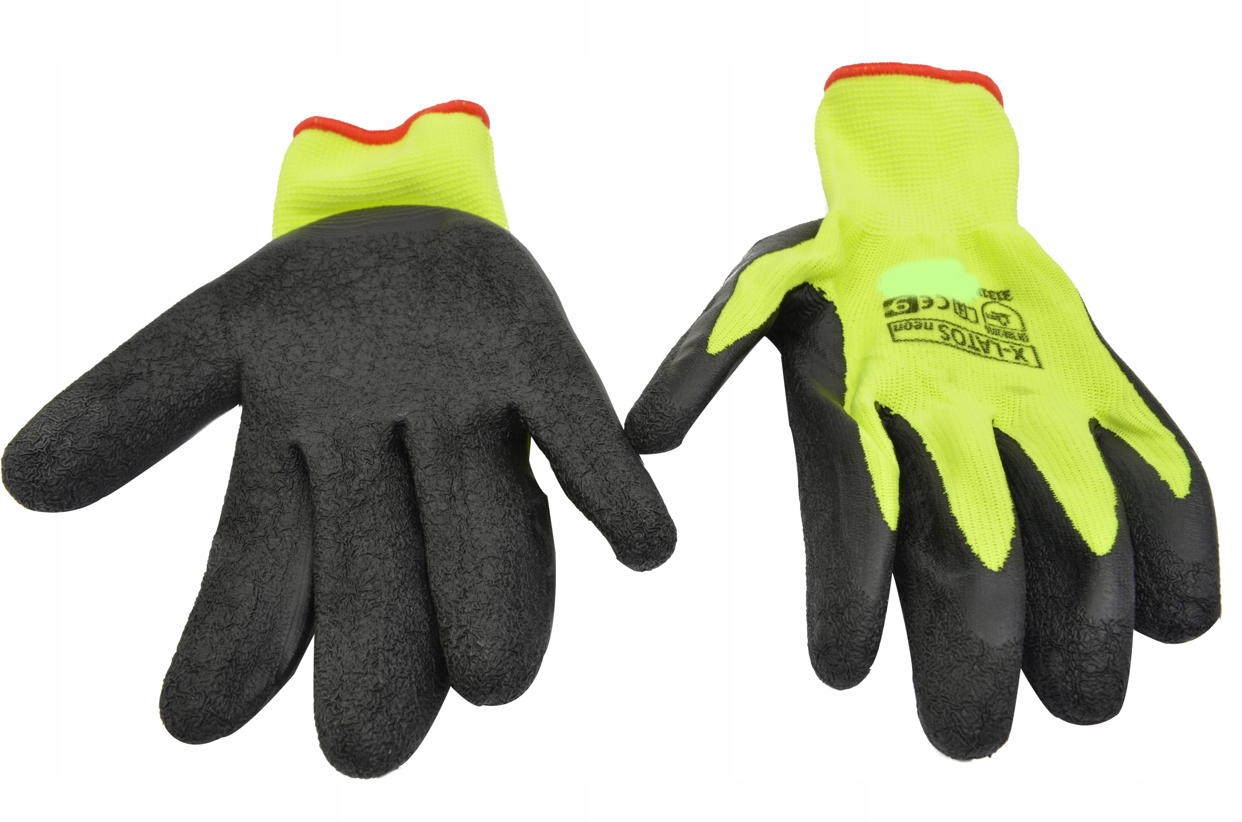 RĘKAWICZKI RĘKAWICE ROBOCZE OCHRONNE Lateksowe r 9