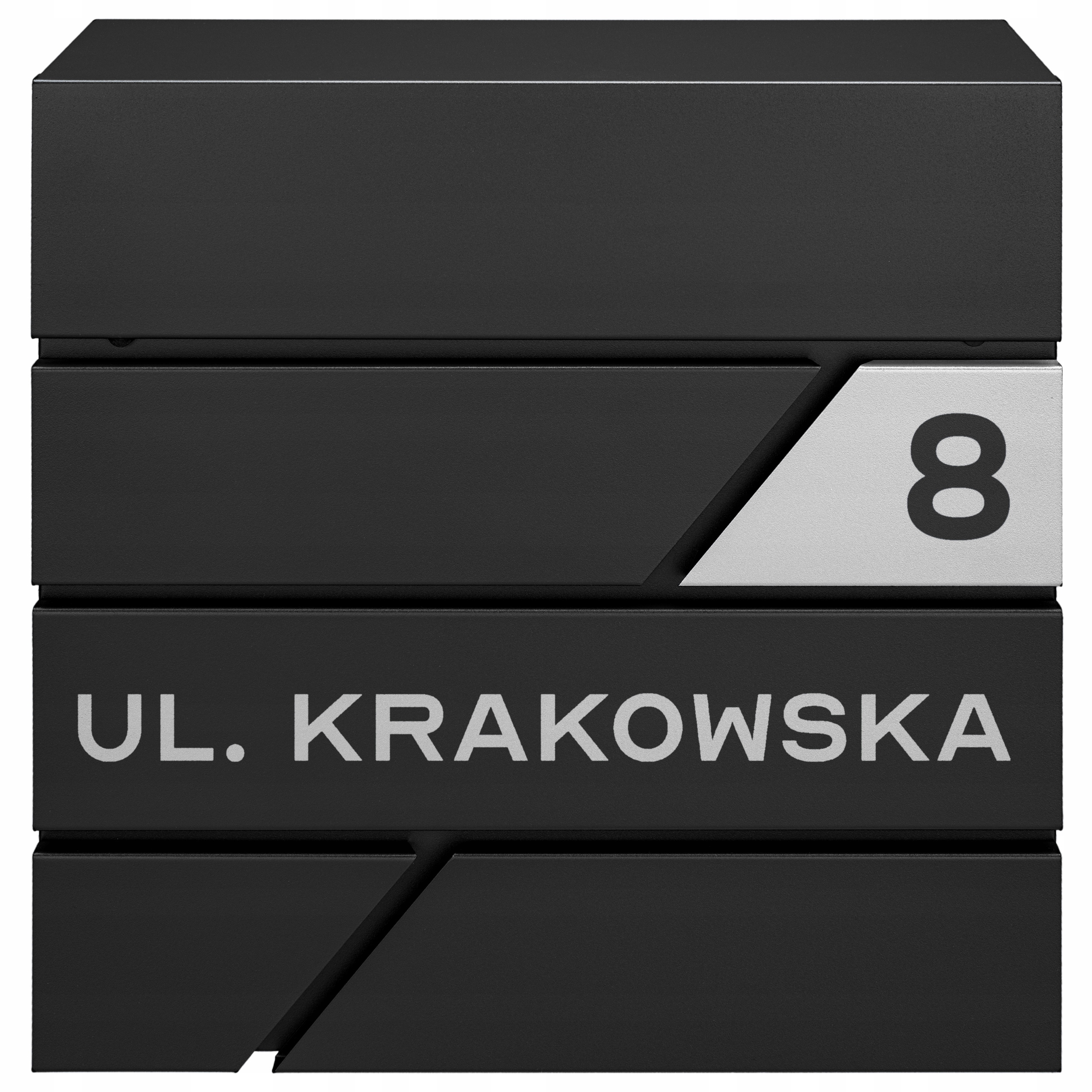 

Czarna Skrzynka Pocztowa Na Listy Wzór Napis