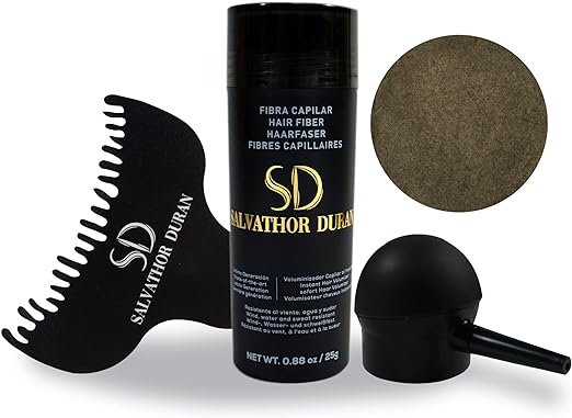 Salvathor Duran Hair Fibres vlákna zahušťující vlasy Středně hnědá 25 g