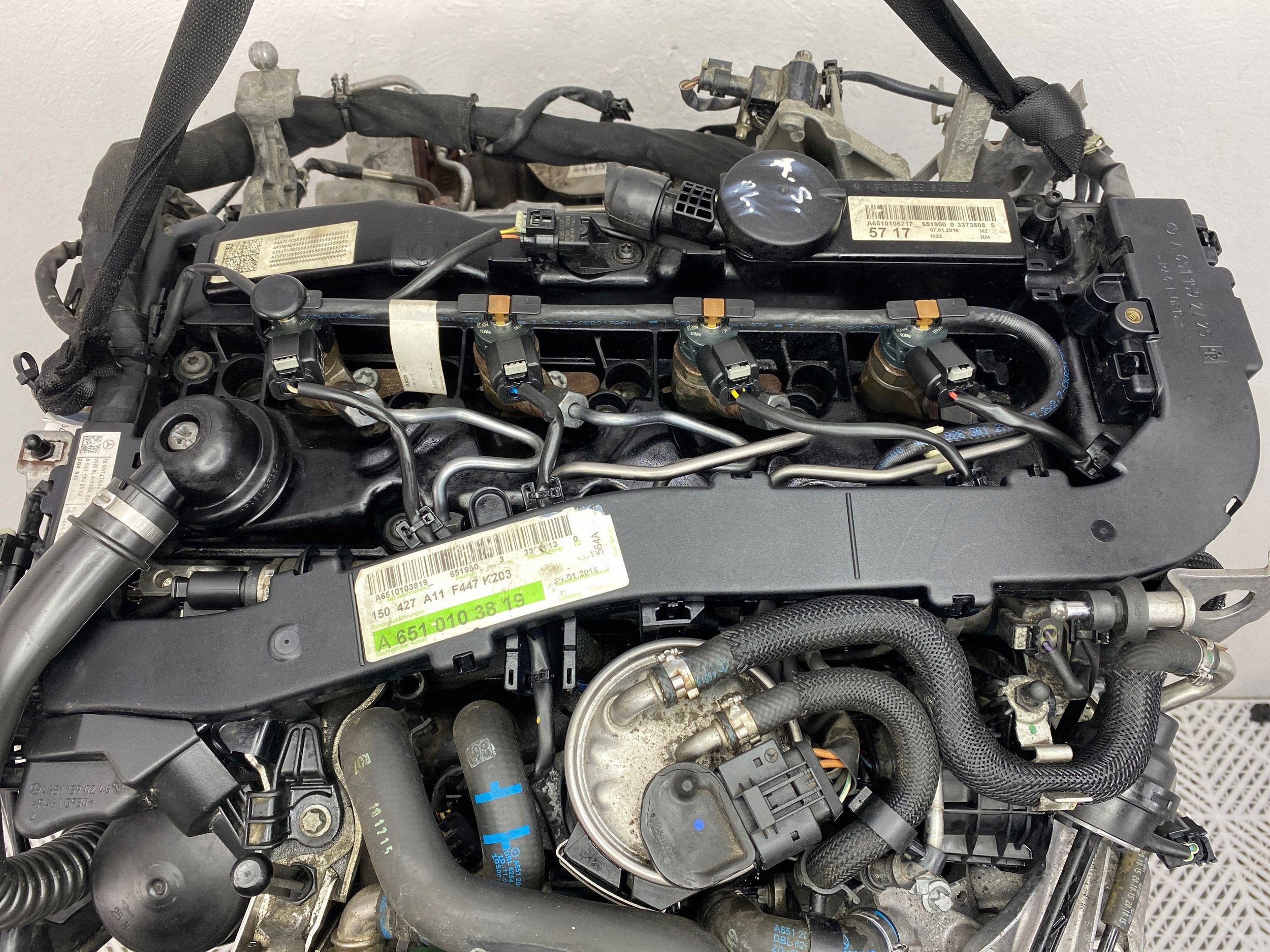 engine complete 651950 Mercedes Vito V250 BlueTEC W447 2.2 CDI 651.950