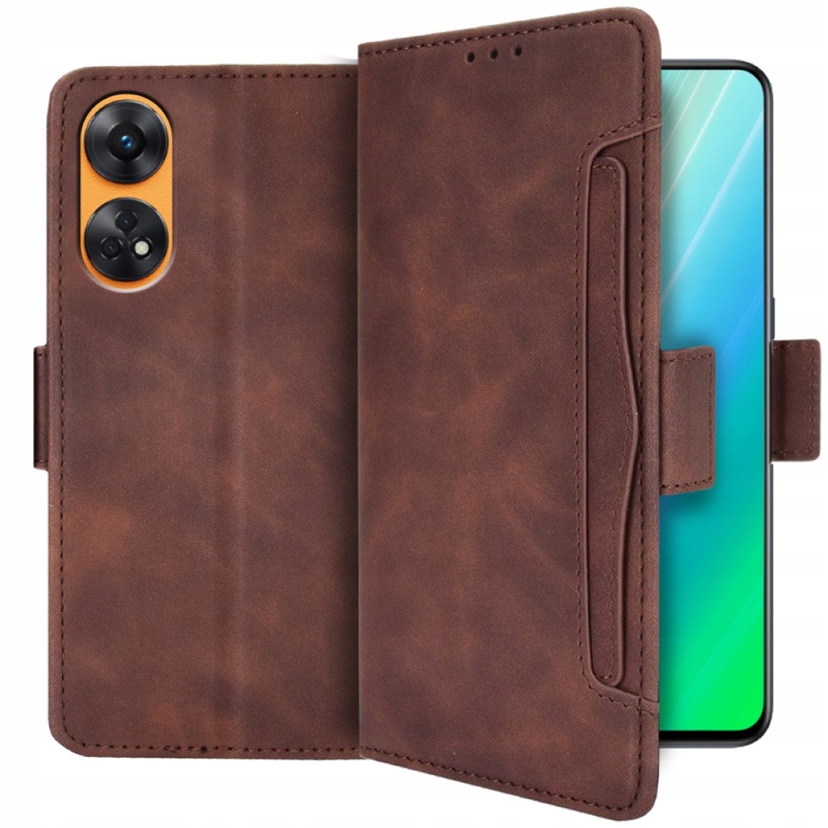 

Etui do Oppo Reno 8T 4G, obudowa z klapką, portfel