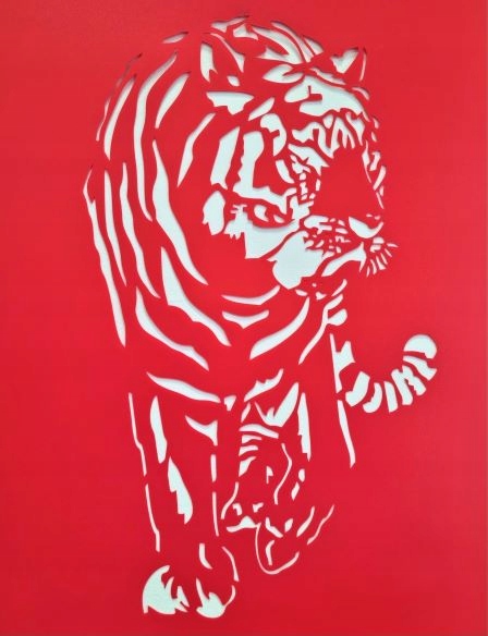 Szablon malarski XL 344 TYGRYS