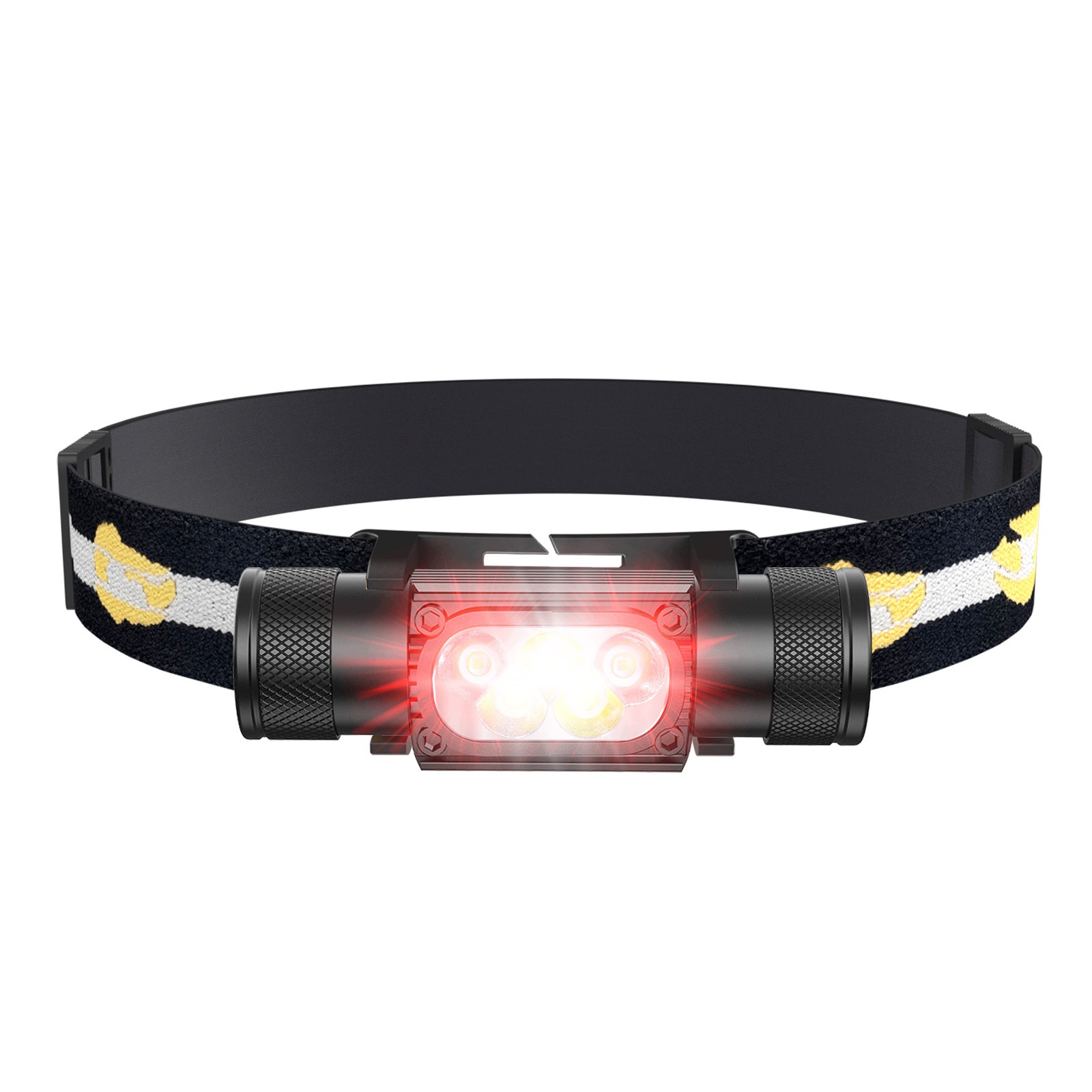 Latarka czołówka H35B Led White Red 18650 1200lm +Aku 2600mAh