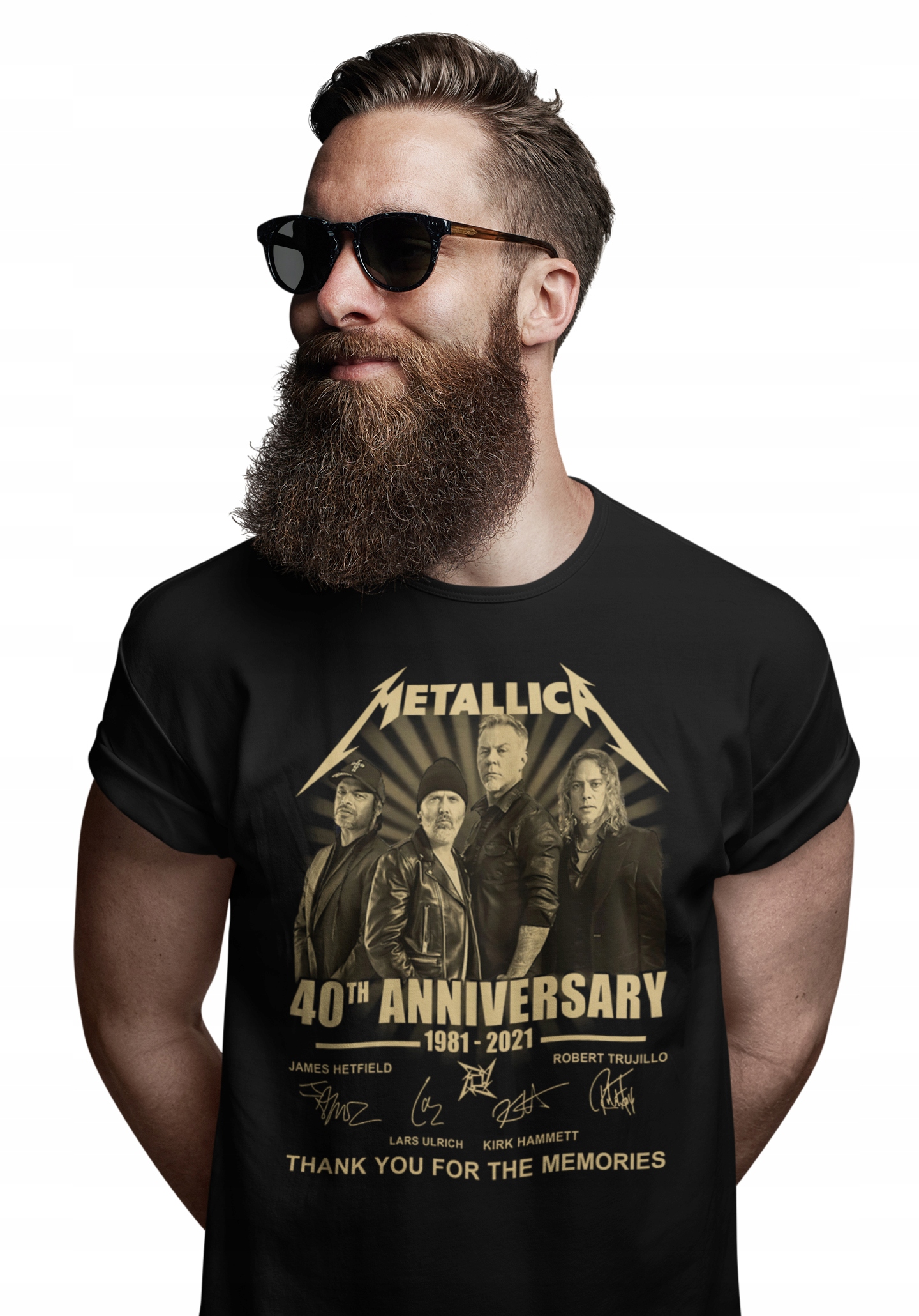

Metallica T-Shirt Koszulka 40 lecie Metal L