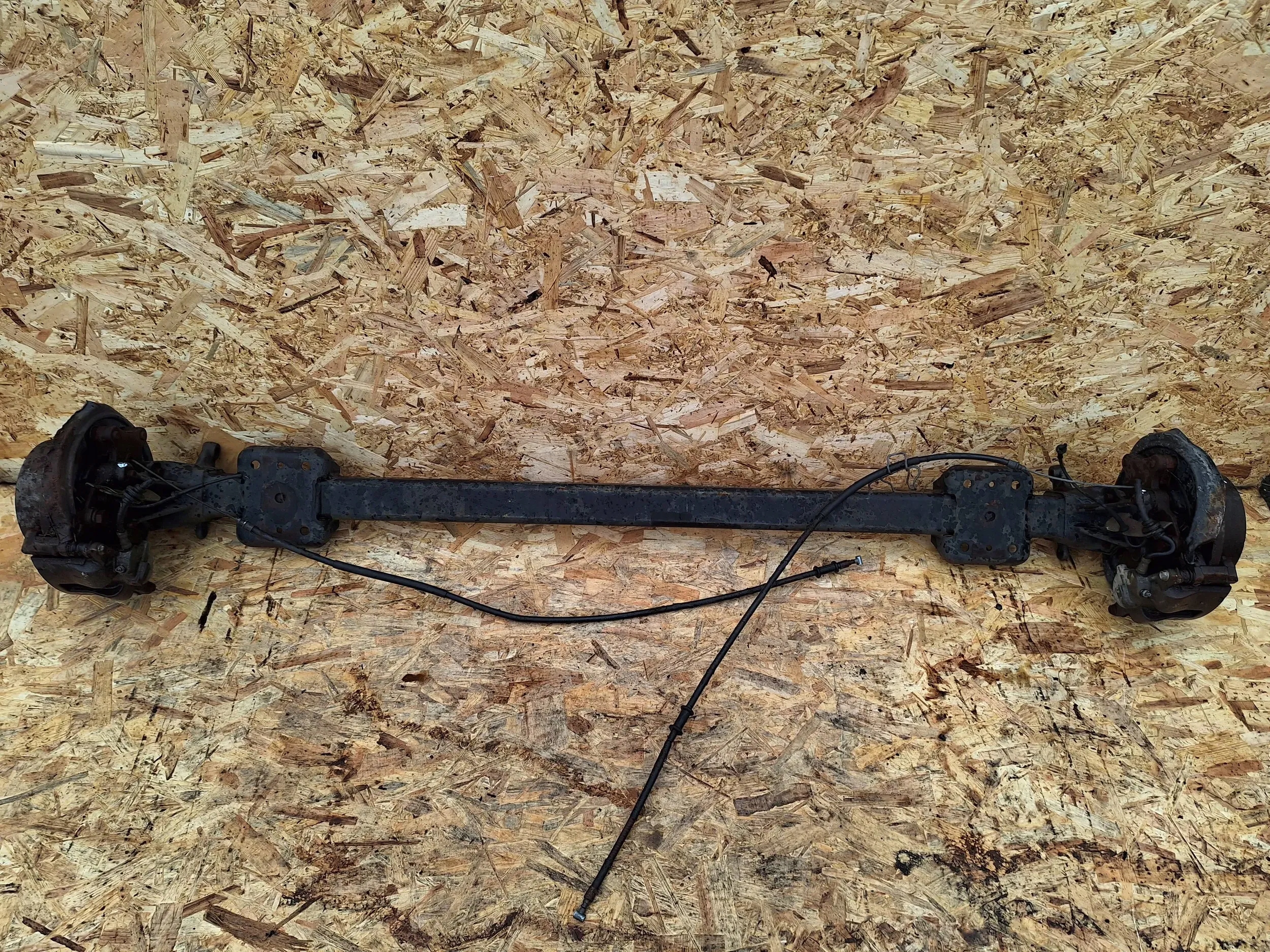 Oś tył Fiat Ducato Boxer III 06- Producent części Fiat OE