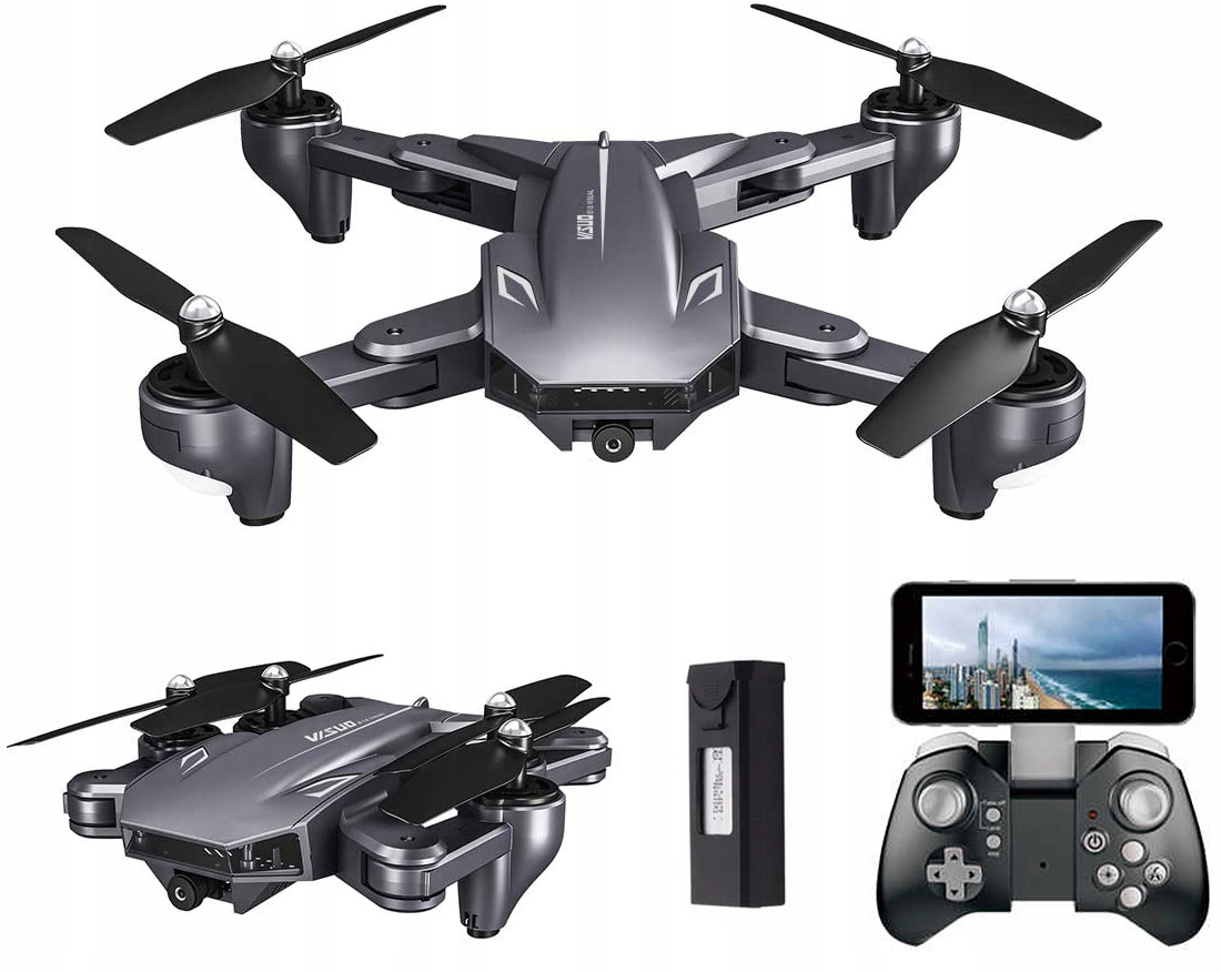 

Dron Visuo XS816 Kamera 4K Uhd WiFi Fpv Duży Akum.