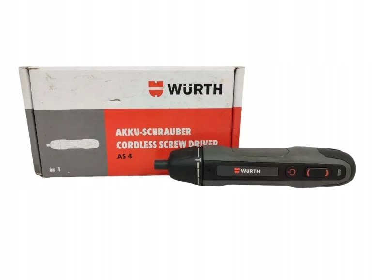 ОТВЕРТКА WURTH MASTER AS 4 3.6 V