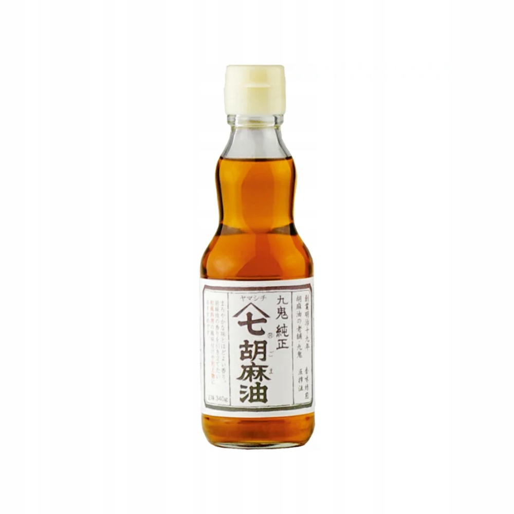 Kuki Junsei Yamashichi pražený sezamový olej 340 ml japonský originální