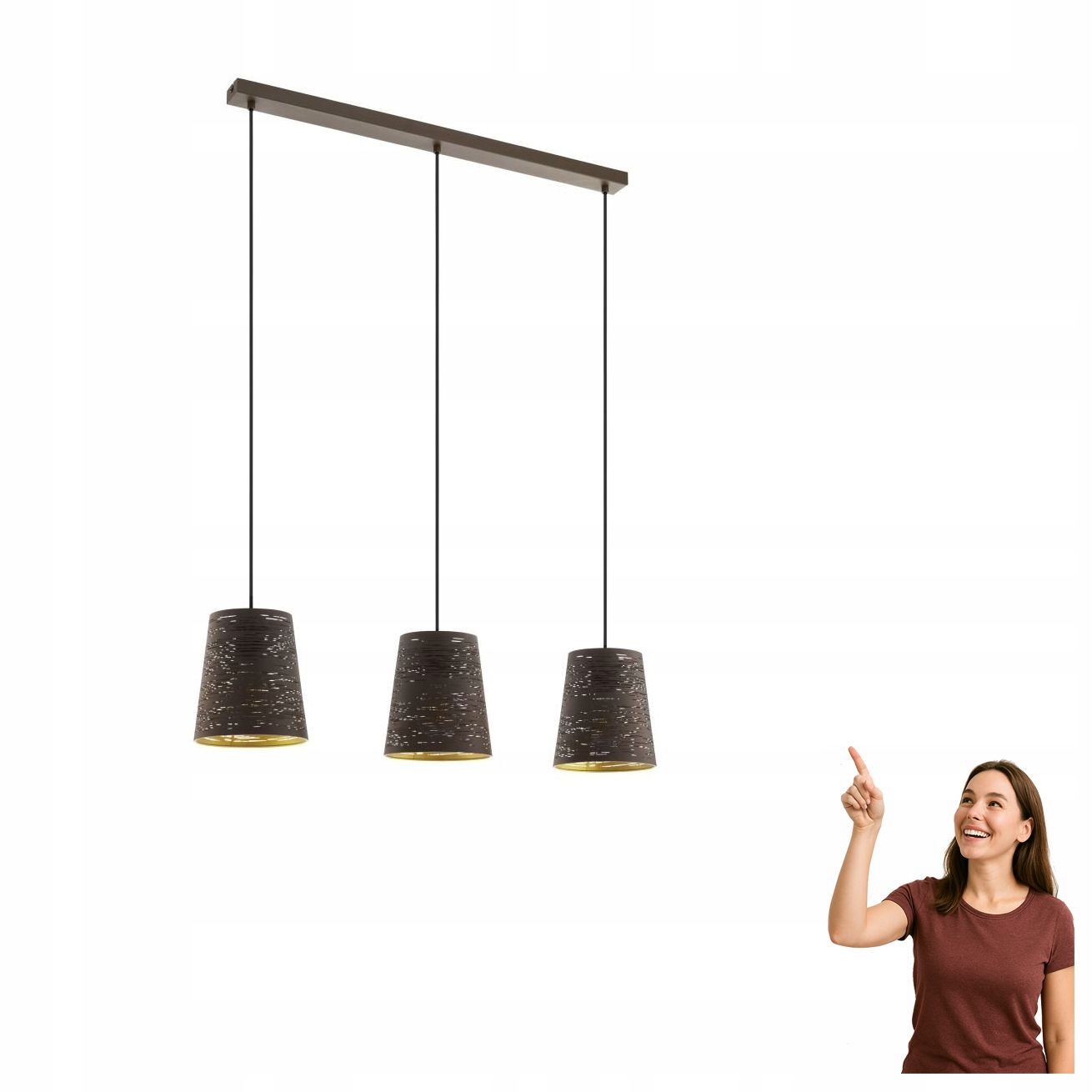 Závěsná lampa Segezia 99438 Eglo