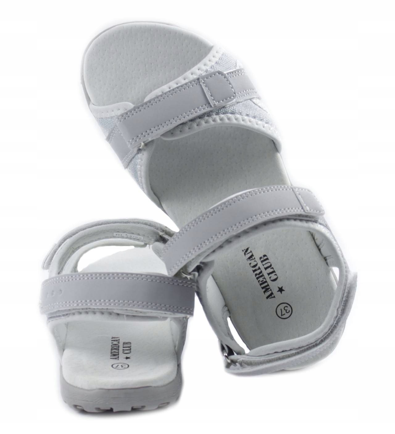 

American RL54 Wygodne Sandały Na Rzep R.38