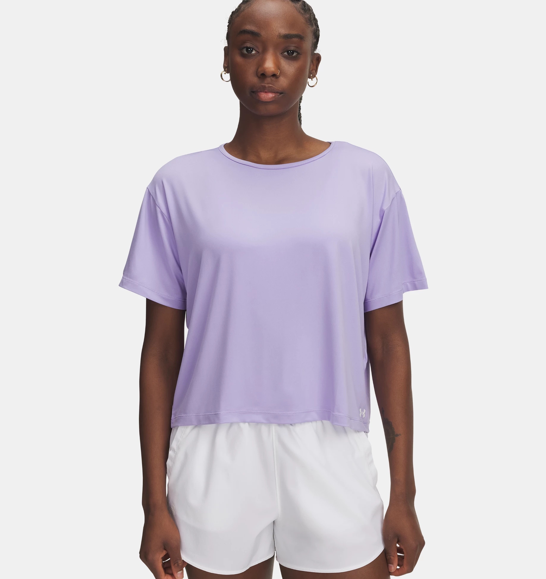 Dámské tričko na jógu a pilates Under Armour Motion vřesová barva S