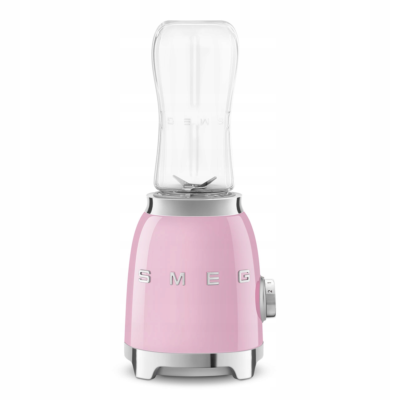 Športový mini mixér 600 ml pastelovo ružový Smeg 50's Style