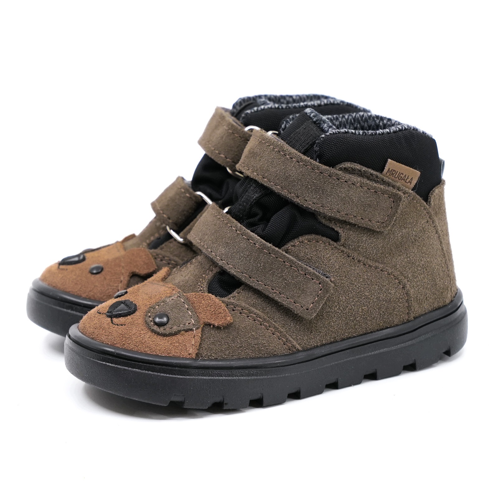 Mrugała Andy 6380/6-83 Puppy Grey Trzewiki Przejściowe Z Membraną R 32
