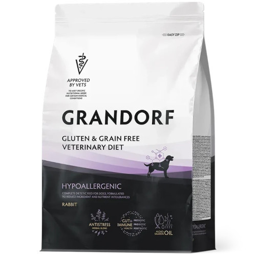 Grandorf Vet Dog Rabbit Hypoallergenic 3kg