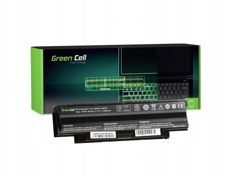 Green Cell Bateria DE01 Do Dell J1KND 4400 Mah 11.1V