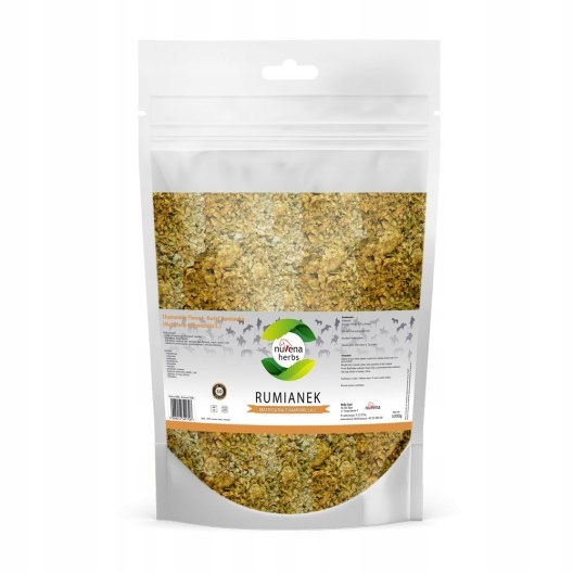 Rumianek kwiat dla koni Matricaria chamomilla 1kg