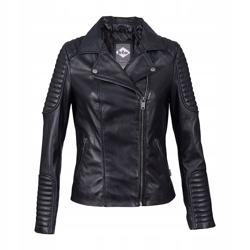 Lee Cooper dámská bunda ramoneska odnímatelná kapuce Baila Velikost. XL