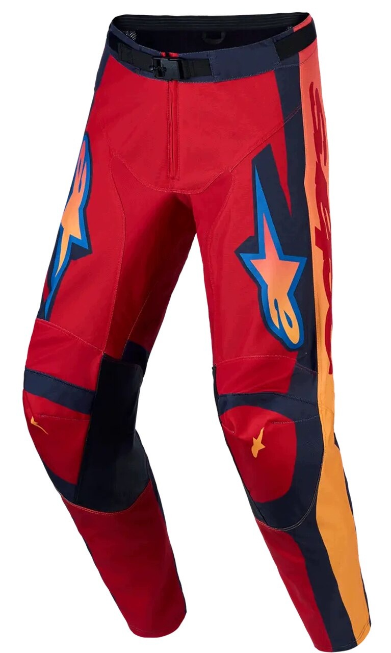 Nohavice Alpinestars Racer Hunt Coral/Red 38