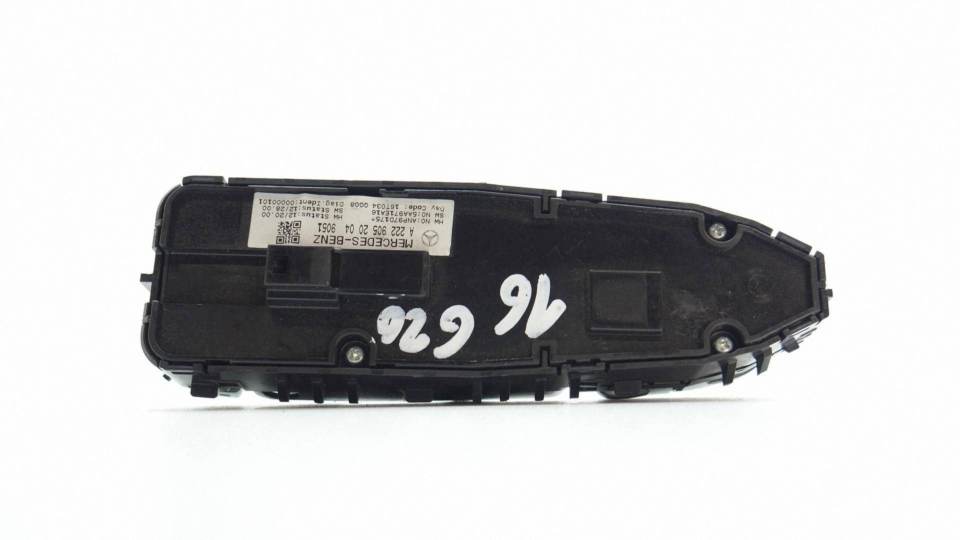 switch PANEL of the window front front MERCEDES S W222 A2229052004
