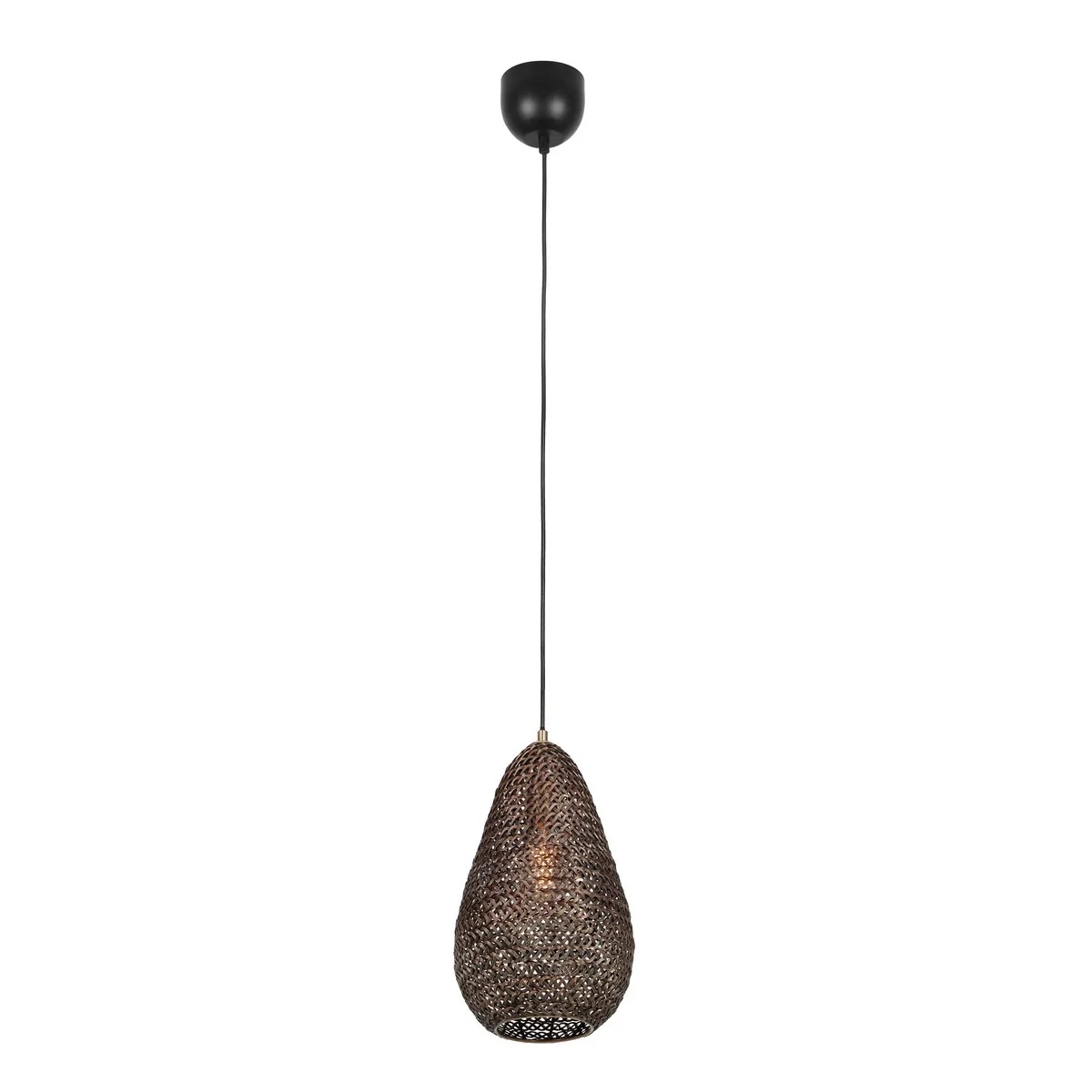 Trio Závěsná lampa Ziva Ø23 cm Patina 1xE27 Kovová IP20