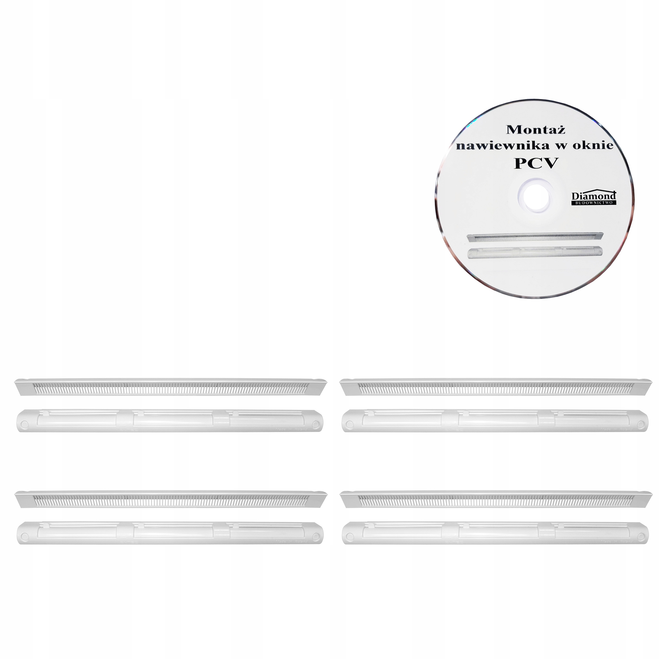 Nawiewniki do okna okien okienne Nawiewnik okienny Nawietrzak Vt 501 4szt