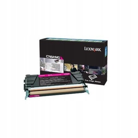 Originální Toner Lexmark C746A1MG (magenta)