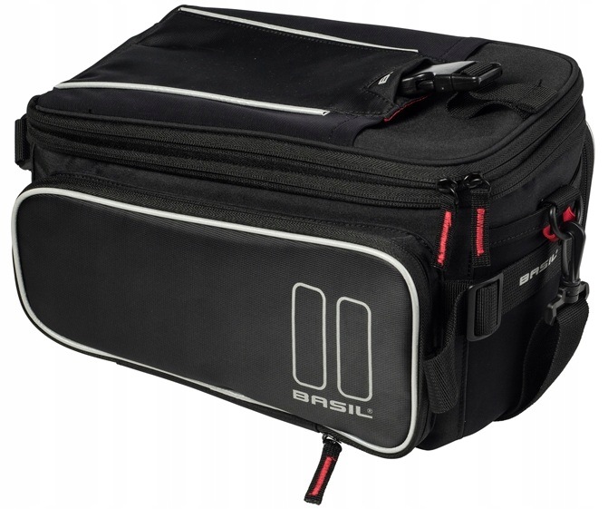 Torba Rowerowa na Bagażnik Basil Sport Design Trunkbag 7-12L Black Lime