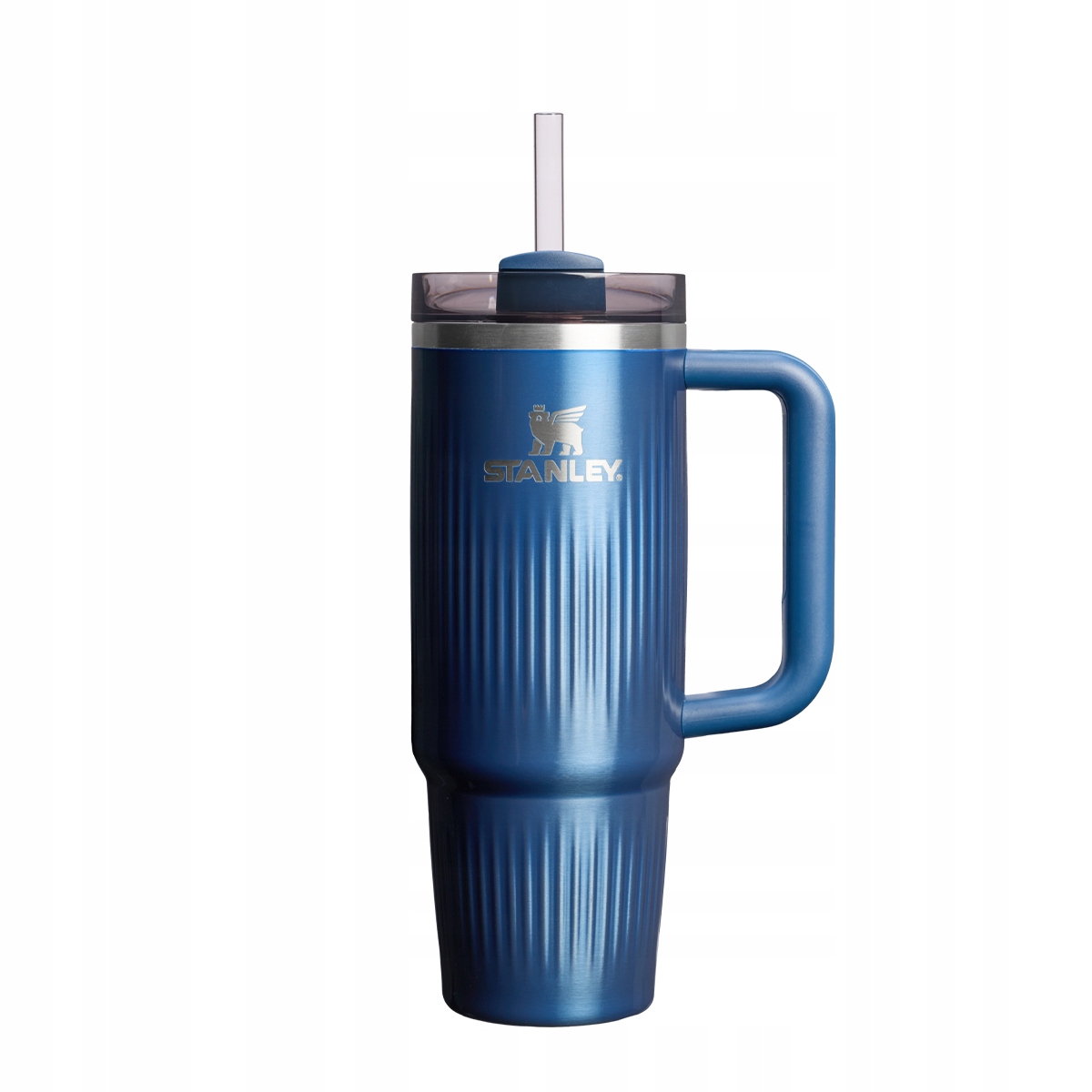 Kubek ze słomką Quencher H2.O FlowState 0.89L metaliczny niebieski Stanley