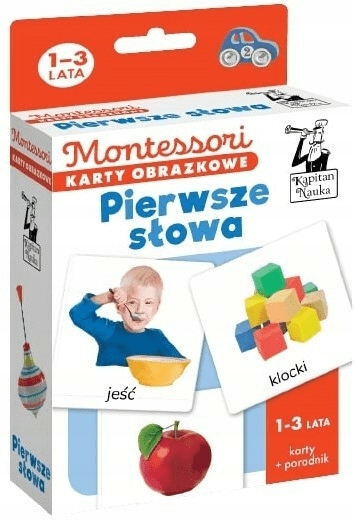 

Pierwsze słowa Montessori Karty obrazkowe
