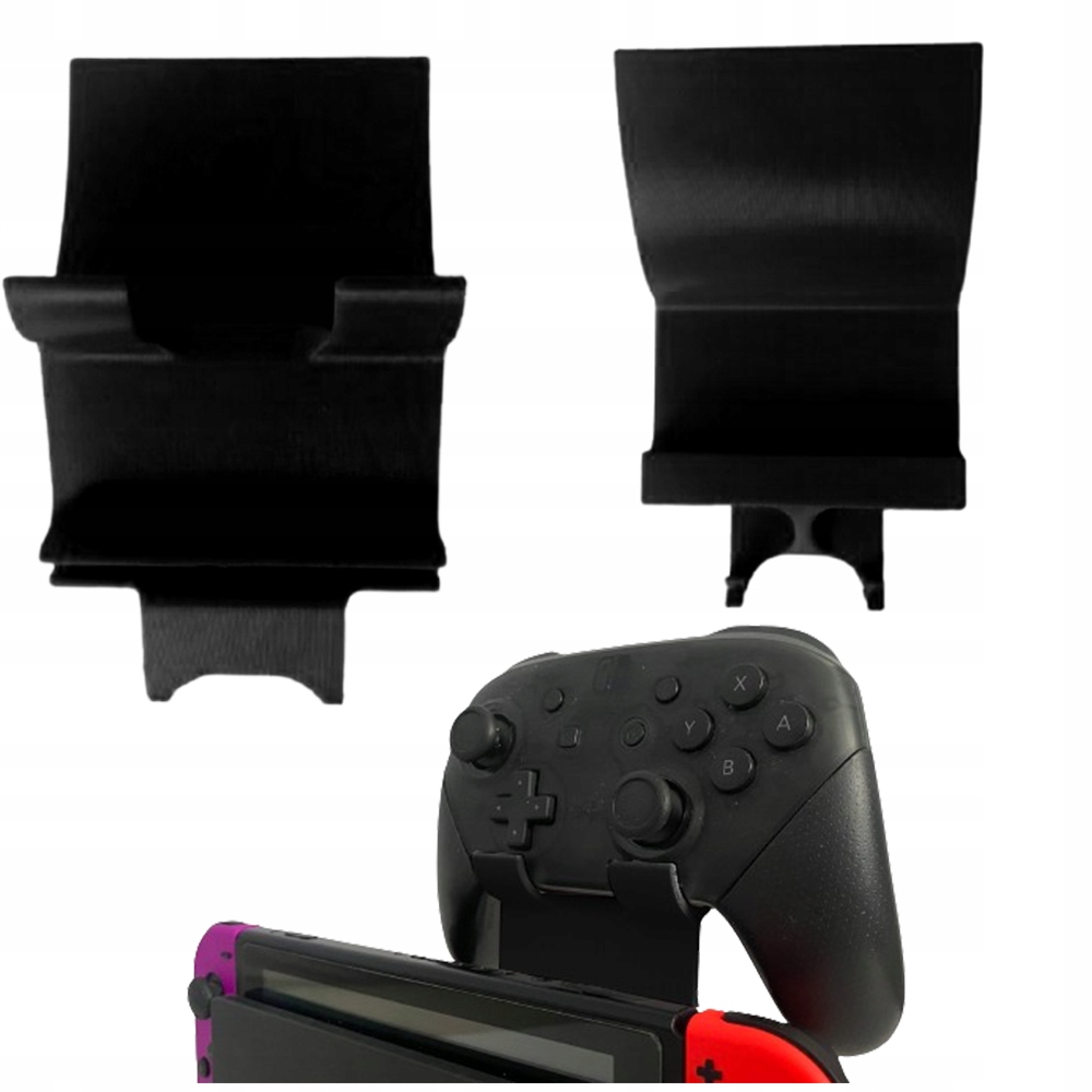 Uchwyt Na Pro Controller Nintendo Switch Mocowany Do Dock'a Czarny