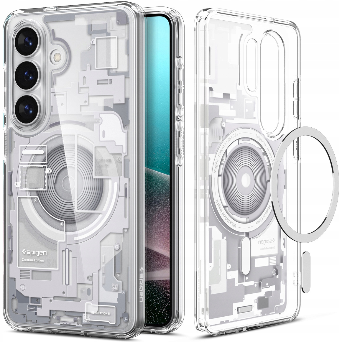 Pouzdro Spigen pro Galaxy S26, zadní kryt pro MagSafe, lehké, silné hybridní pouzdro