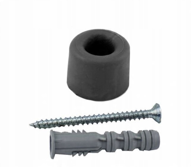 

Odbojnik gumowy do drzwi czarny fi Ø 40 x 25 mm