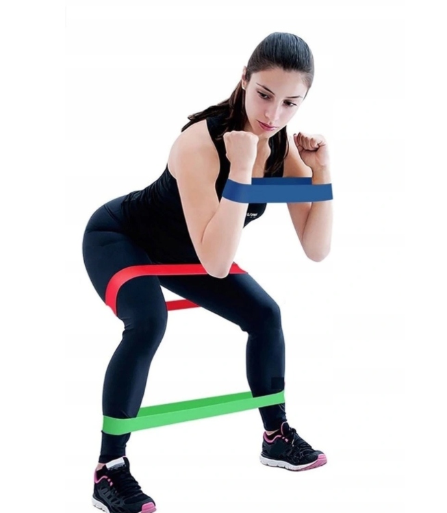 ZESTAW GUMY OPOROWE DO ĆWICZEŃ