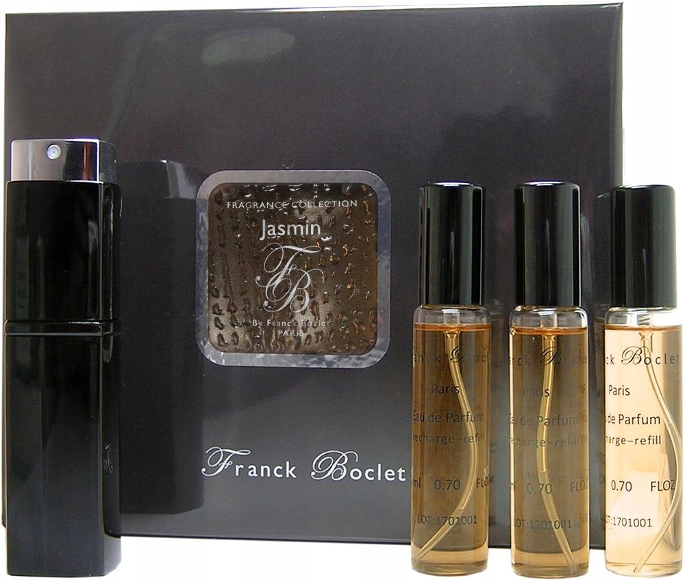 Franck Boclet Jasmin Coffret Pocket 20 ml parfémovaná voda 3 x 20 ml náplně