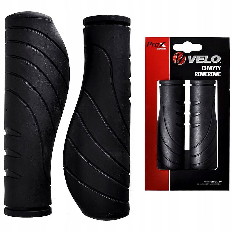 Chwyty Rowerowe Prox Velo VLG-1389D2 130MM Czarne