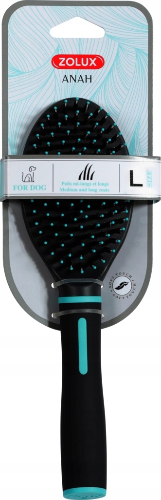 

Zolux Anah Szczotka z podwójnym włosiem duża