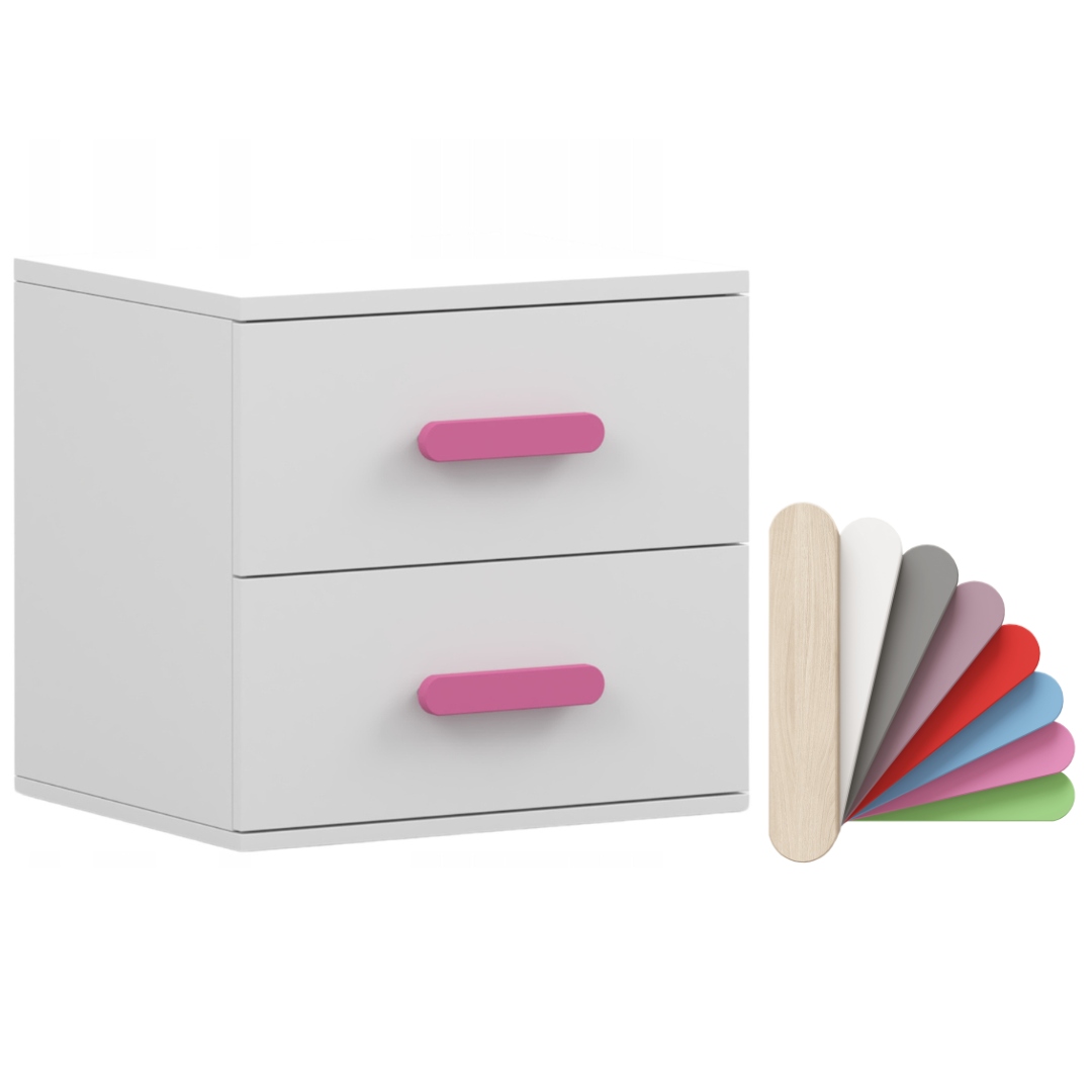 Smykový Systém 22 Noční Stolek Bílý/bílý pro mládež dětský Výrobce