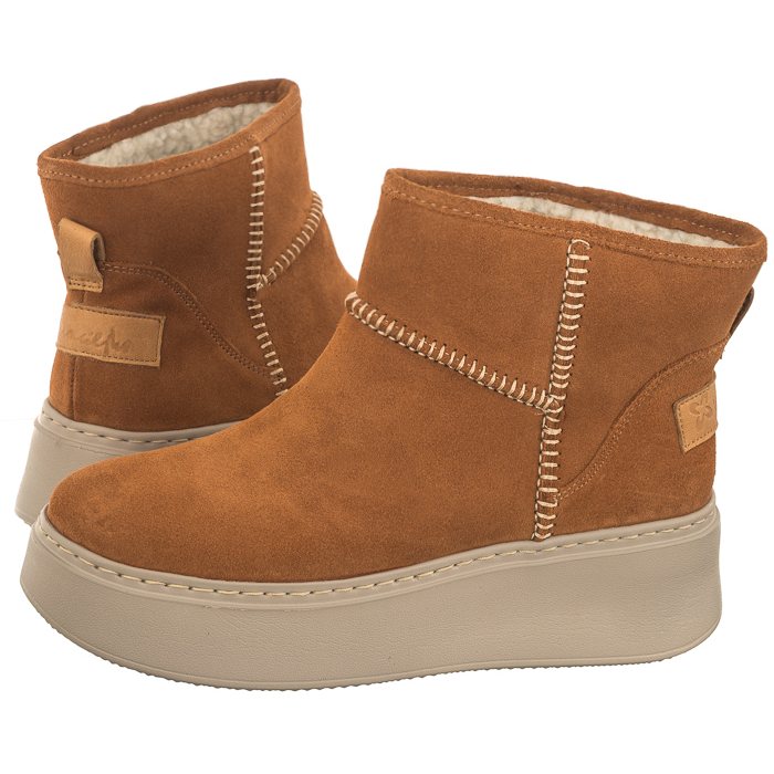 Dámské zimní boty Kotníkové Boty Maciejka Rude 06257-29 Hnědé