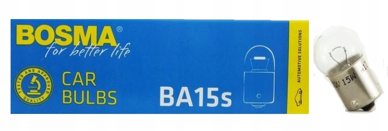 

Bosma Żarówka 12V/5W BA15S Bosma 1581 2szt.
