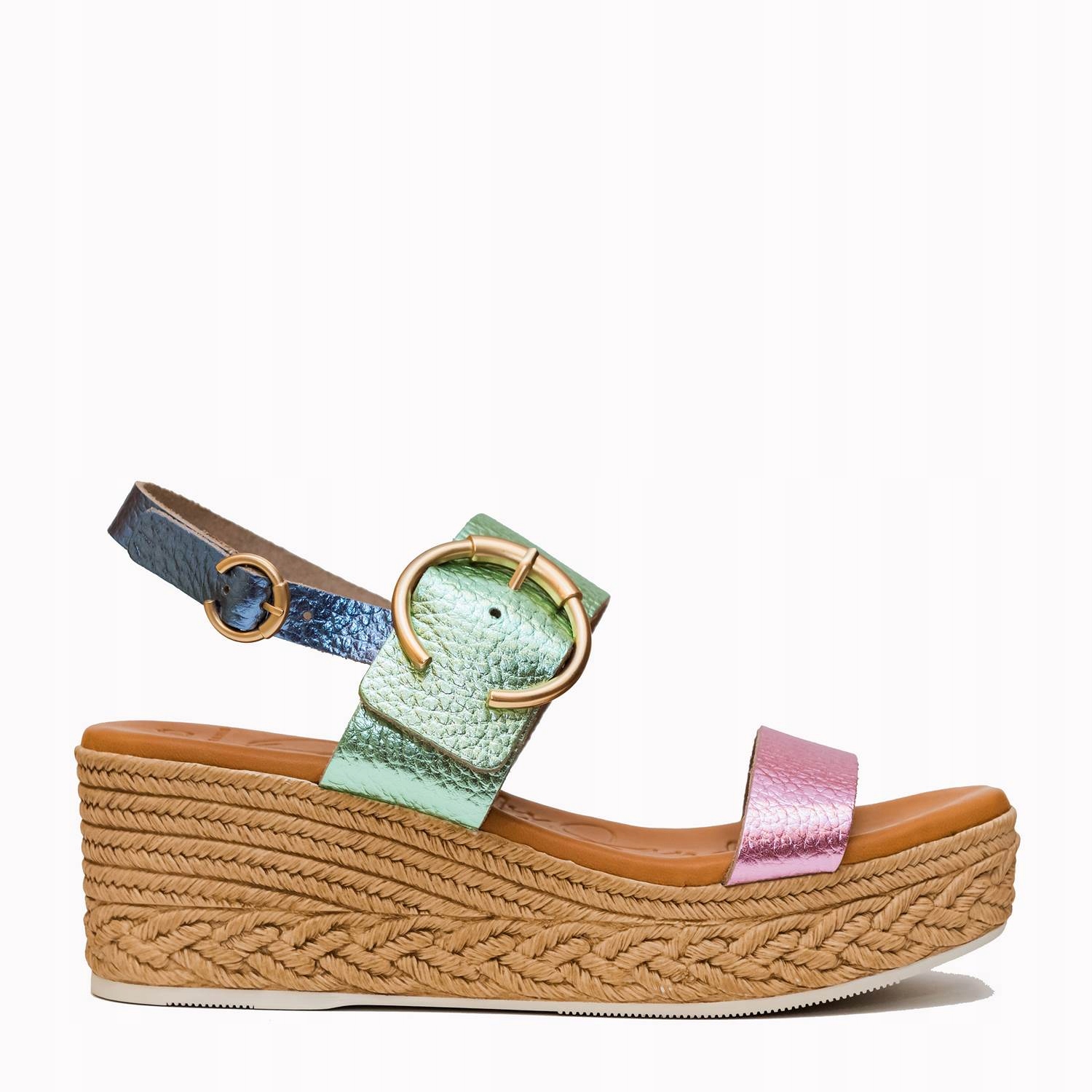 Dámské sandály Oh! My Sandals 5455 Doya Blue Velikost 40, Mix barev