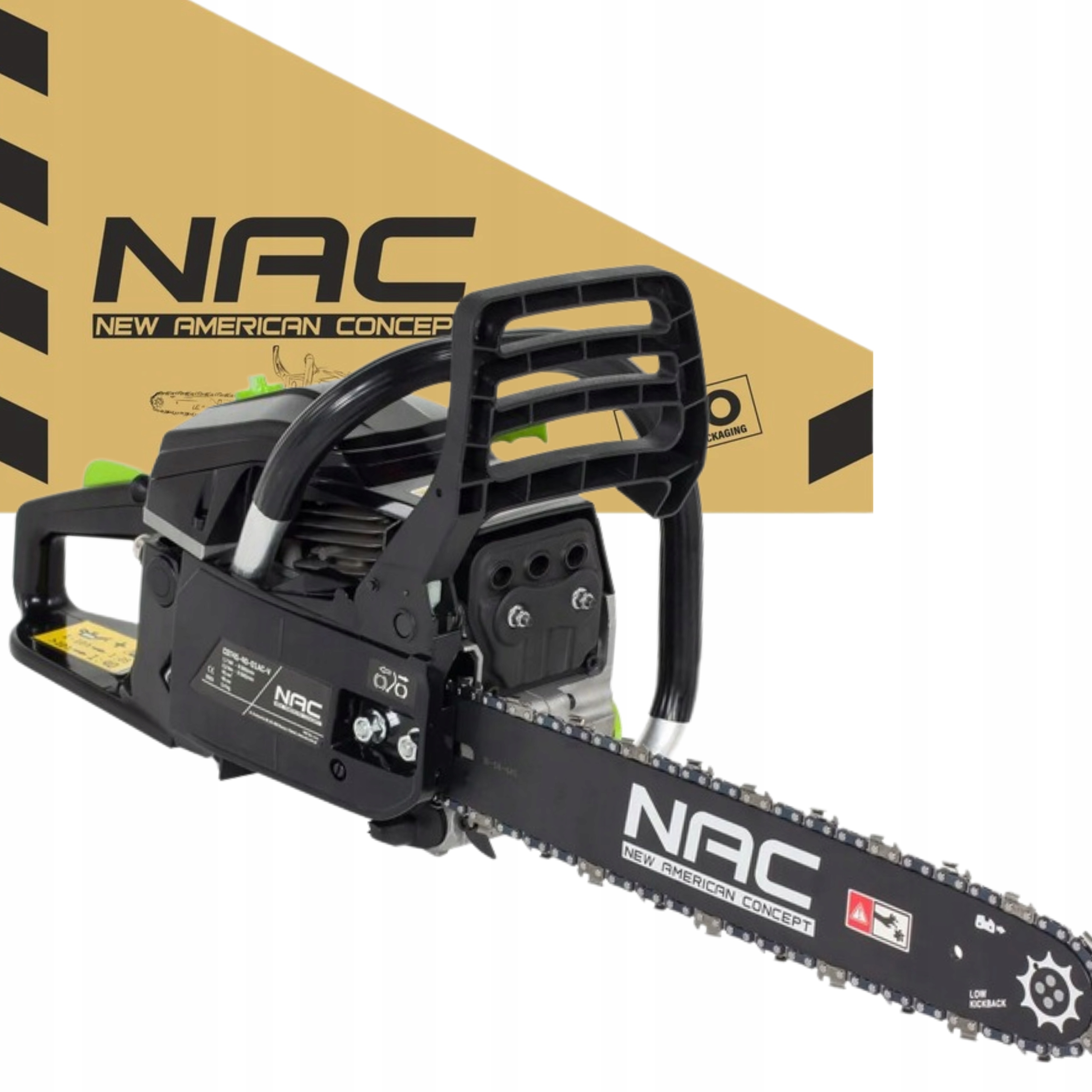 Nac Piła Pilarka Spalinowa Łańcuchowa CST52-45-01AC-V łańcuch prowadnica 18