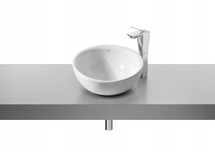 Umywalka nablatowa Bol 420x420x230 mm biała Roca A327876000